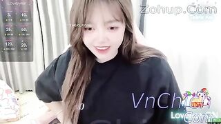 Chouchoukiu Idol Việt dễ thương livestream show hàng trên stripchat
