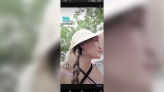 rosababyvip Đi show hàng khắp nơi, dù là taxi hay grap đều không qua được bàn tay quả 2
