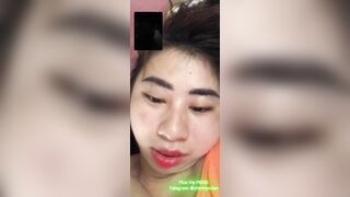 Vợ Dâm Lồn Thâm Gọi Điện Call Sex Với Chồng Ở Xa