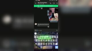 Vợ Dâm Lồn Thâm Gọi Điện Call Sex Với Chồng Ở Xa