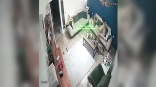Hack Camera Xem Phim Nứng Quá Đè Người Yêu Ra Địt Ở Phòng Khách