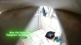 Quay Lén Em Sinh Viên Tắm Đêm