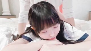 Dụ dỗ được em học sinh với cái lồn siêu non 22