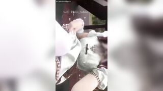 Gái Xinh Coslay Ra Ngoài Công Viên Khoe Hàng
