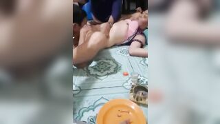 NHẬU SONG CÁC CỤ CONG LÔI NHAU RA NGHỊCH LỒN