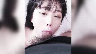 Gái xinh hàng ngon bú mút con cặc khủng dâm đãng kích thích 9