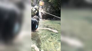 gái xinh loli ra xuối tắm public cực nuột