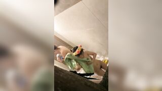 quay lén hai bé sinh viên tắm chuồng em nào cũng ngon
