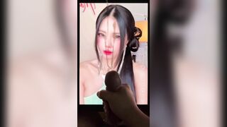 [Cumtribute] Sục cặc và bắn tinh lên mặt em Mai Dora dâm dục