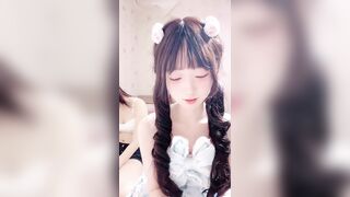 2 e teen mình dây xinh lồn cực múp hồng hào tập tành làm idol live p4