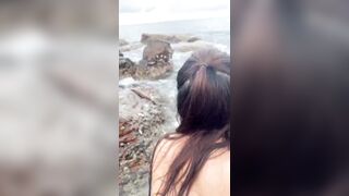 ra biển địt nhau với bé rau 2k7 đà nẵng siêu dâm - phần 2