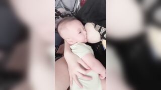 mẹ bỉm 1 con cho con bú nhìn ngon quá anh em ơi - phần 2