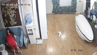 Hack cam phát hiện a trai cùng e dâu lén lút hôn nhau vụng trộm trong phòng p2