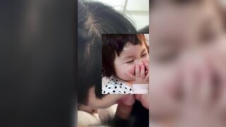 Thác loạn cùng 2 em teen,được xem 2 em hôn nhau thay phiên bú cu p3