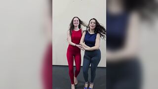 Gái Tây Gymer Nhảy Sexy Mông Cực Căng P3