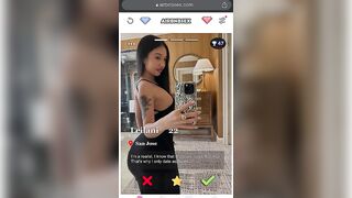 E mình dây lên tinder tìm trai đụ