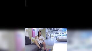 Gái xinh Trung Quốc, Vào TTTM Thủ dâm pUblic Móc lồn lén lút