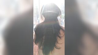 Doggy gái dâm văn phòng trước cửa sổ khách sạn