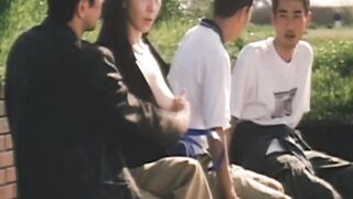 Bú vú sờ lồn em rau ngoài công viên 2