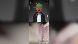 Call video với em ghệ xinh dâm hàng ngon đc e show hàng móc hàng dâm cho xem p4