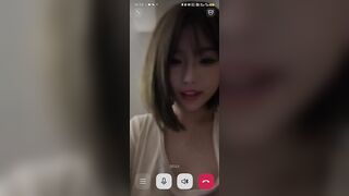 Call sex cùng em teen TQ vú bự cực xinh dâm đãng đc e móc lồn bú vú trợn mắt cho xem