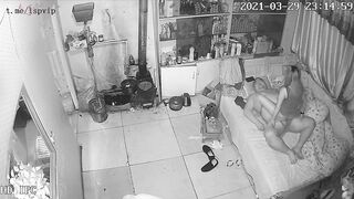 Hack cam gia đình quay lén nữa đêm đg ngủ vợ dâm nứng lồn đòi bú cu bắt ck dậy địt p3