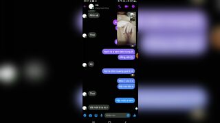 Bé Ngân Hà chuppy nứng lồn sớm call móc lồn bị quay màn hình