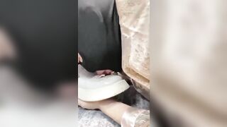Nữ hoàng kiểu S huấn luyện cô bé loli tóc đuôi ngựa đôi trong tất trắng nuốt trọn dươ