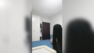 lộ clip em sinh viên khoe hàng trong phòng trọ