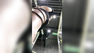 quay lén em sinh viên không mặc đồ lót trong siêu thị #2