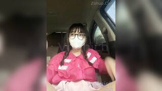 SC_Sing2001 vì quá nứng nên livestream show hàng trong xe ô tô luôn