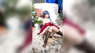 Chụp ảnh nude cùng idol Yuumeilyn cosplay banh háng khoe lồn múp vú bự