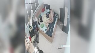 Hack cam phòng ngủ của e hs c3 chuẩn gái non mới lớn cực múp khỏa thân trg phòng p2