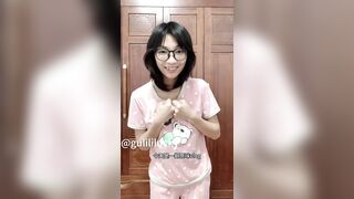 Khỏa thân review quần lót xịn cùng em sinh viên kính cận mình dây TQ dáng cực ngon p4