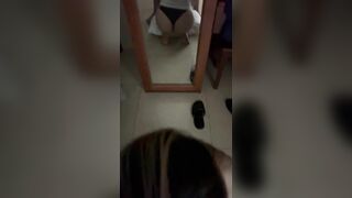 sinh viên vú to da trắng làm đủ trò quay phim với em trước gương trong khách sạn
