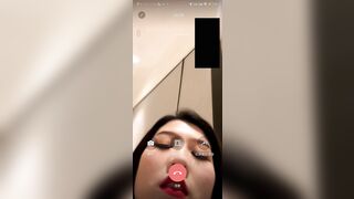 Call video với e ghệ dâm xinh có cặp bưởi bự nhão nhoẹt show hàng dâm cho xem p4