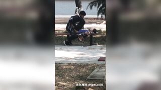 học sinh bây giờ mạnh dạn thật,địt nhau giữa sân trường public
