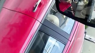 Lộ clip trên xe