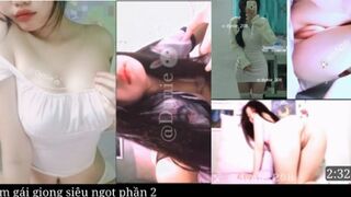 Yến Nhi cái cái tiếng rên gây nứng cực mạnh cùng với lồn múp của ẻm p3