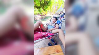 Gái dâm xăm trổ khoe vú to lồn múp trên vòng