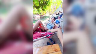 Gái dâm xăm trổ khoe vú to lồn múp trên vòng