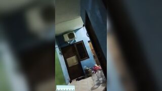 Quay lén chị hàng xóm đè hồng hài nhi ra nhún