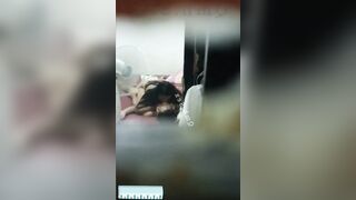 Quay lén chị hàng xóm đè hồng hài nhi ra nhún