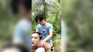 Dụ dỗ được vợ thằng khác đưa ra ngoài vườn vắng đụ, cảm giác thật sướng.