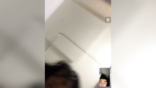 đang call nói chuyện mà bé học sinh vạch áo lên khoe vú gạ chịch