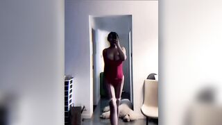 Leak clip, Hot Girl Douyin Lộ Clip Khiêu dâm Bikini Vú To Chuppy lồn múp
