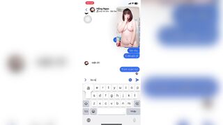 Call video gạ em rau Hồng Ngọc đg giữ em vẫn phải vạch lồn chổng mông cho a xem p1