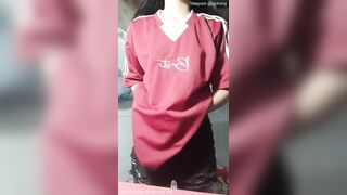 Em rau loli mình dây tự quay video lột độ xoa vú cho a xem check hàng