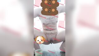 Con đĩ chó ngu dâm dục tự đái rồi tự uống lại nước đái cho chủ nhân xem