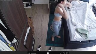 hack cam phòng ngủ mấy bé loli vú to tròn thay đồ - phần 4